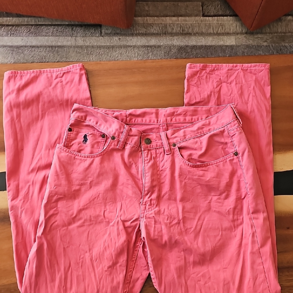 Pink Polo Jeans